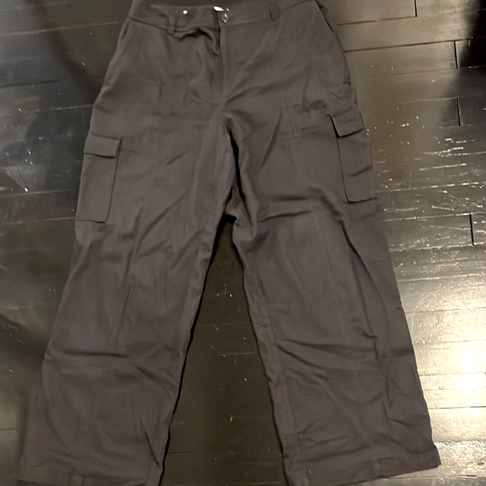 Women's Black Cargo Pants